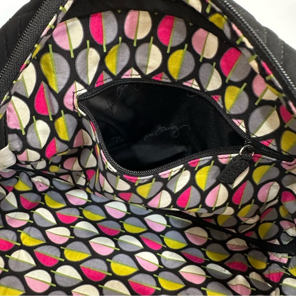 Vera Bradley Classic Black Quilted Medium Bowler Hand Bag with Coin Purse_NWT - Picture 12 of 16